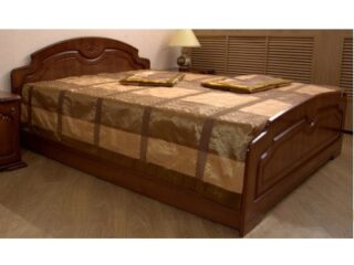 Спальня «МДФ Донской орех» Кровать Т-16
